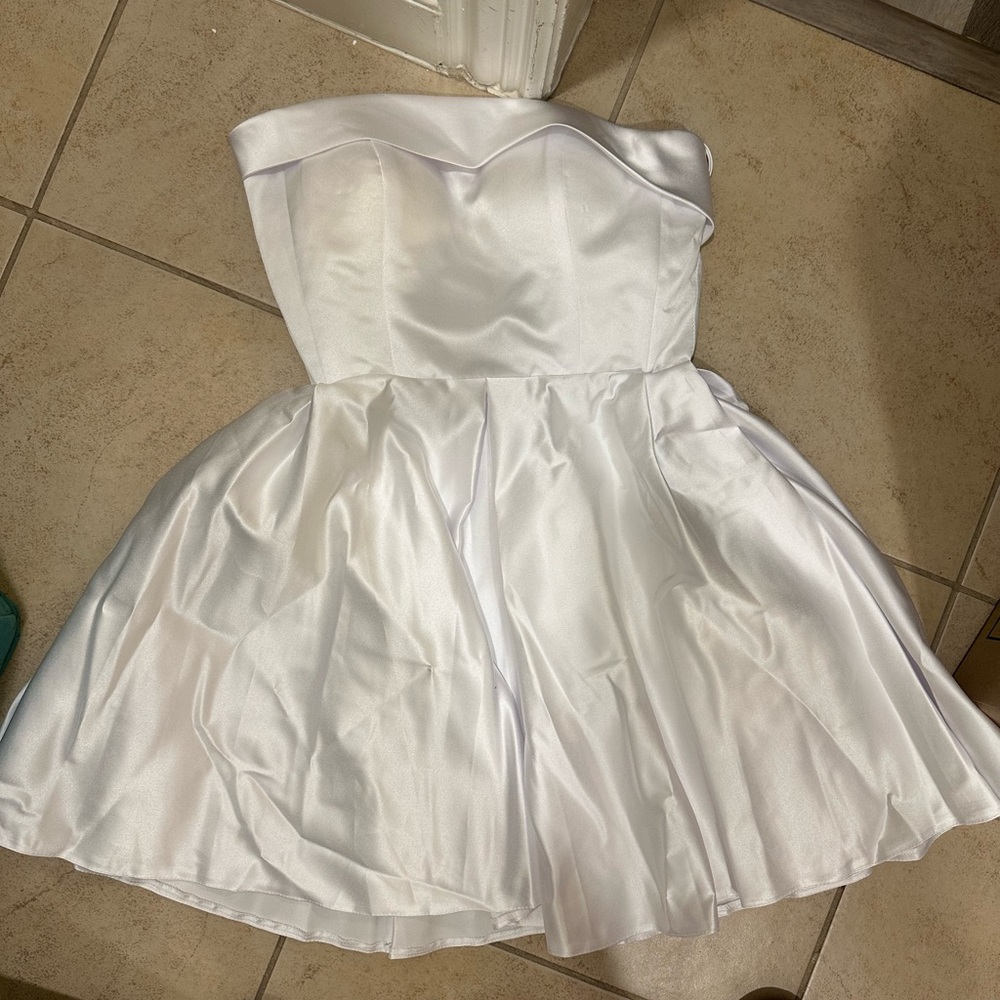Elegant White Kids Dress